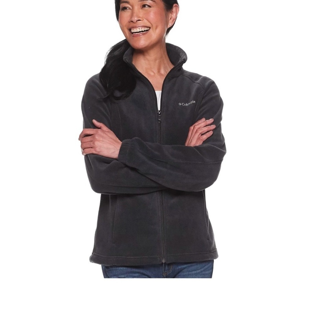 Columbia Benton Springs Zip Front Fleece Jacket Size M - Picture 4 of 7